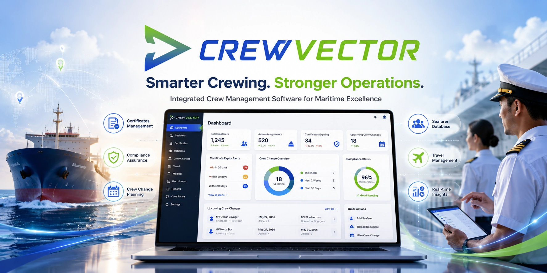 Crew Document Management Software for Maritime Crewing